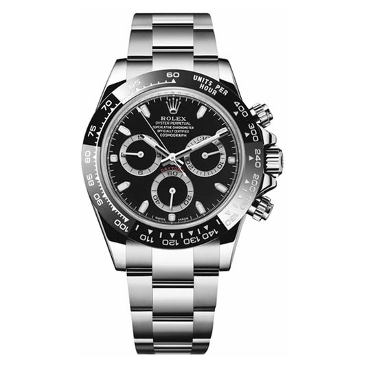 Cosmograph Daytona Panda 116500LN Black & White Dial 40mm New Premium Luxury Watch