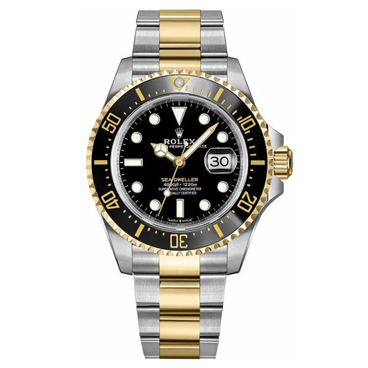 Sea-Dweller Gold & Oystersteel Men's Diving Watch M126603-0001 Collector Edition